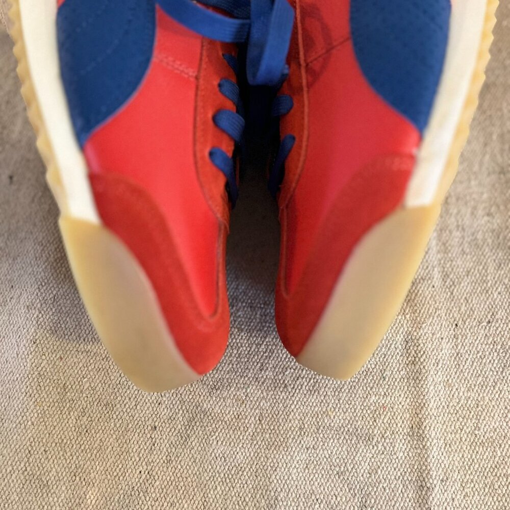 Puma Roma '68 New Heritage Red-Blue-Orange Sneaker's Sz 9.5 - Picture 9 of 15